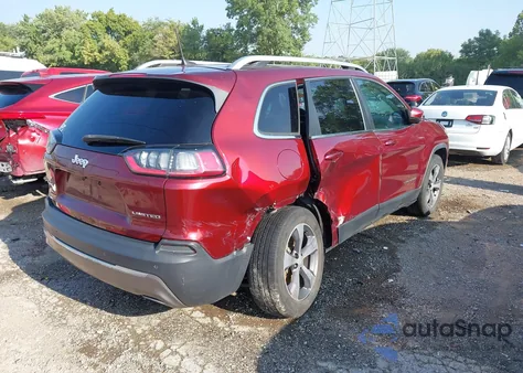 2019 Jeep Cherokee Limited 4X4 from USA, damaged, VIN 1C4PJMDX2KD377953